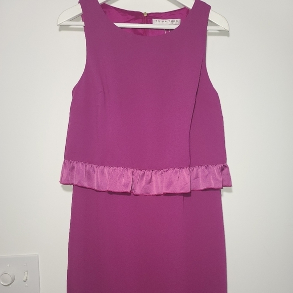 Trina Turk NWT Magenta Sleeveless Dress